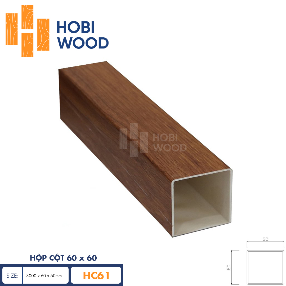 Hộp cột 60×60 HobiWood HC61