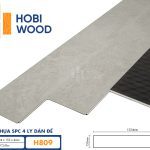 Sàn Nhựa SPC 4 Ly Dán Đế HobiWood - H809