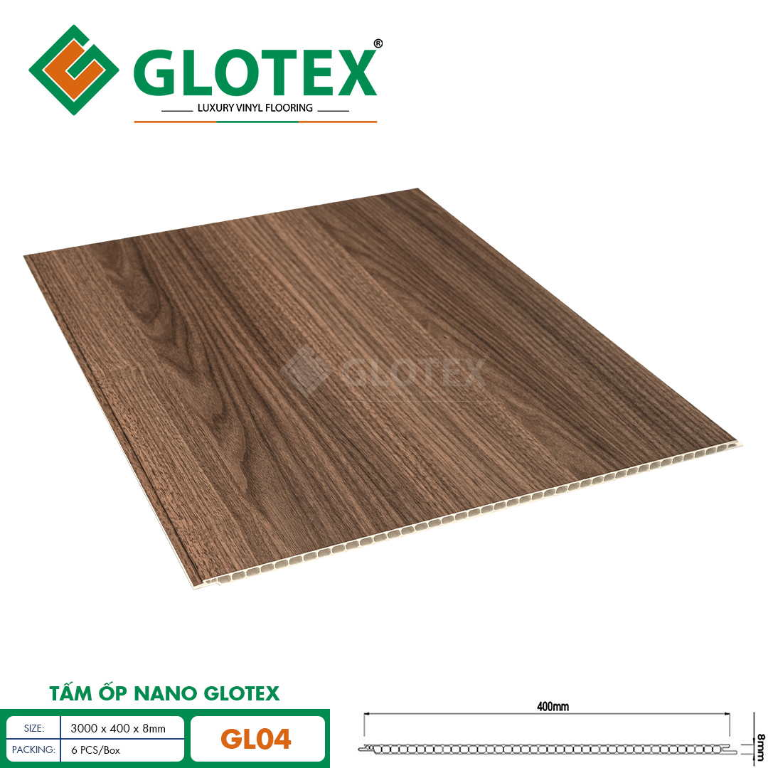 Tấm ốp nano Glotex – GL04