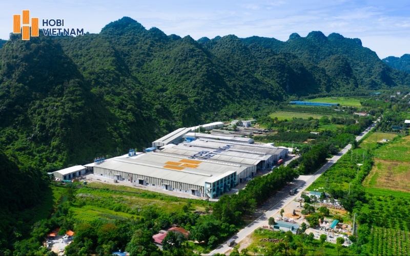 Nhà máy Hobi Việt Nam – Trung tâm sản xuất và cung ứng vật liệu nội thất quy mô lớn