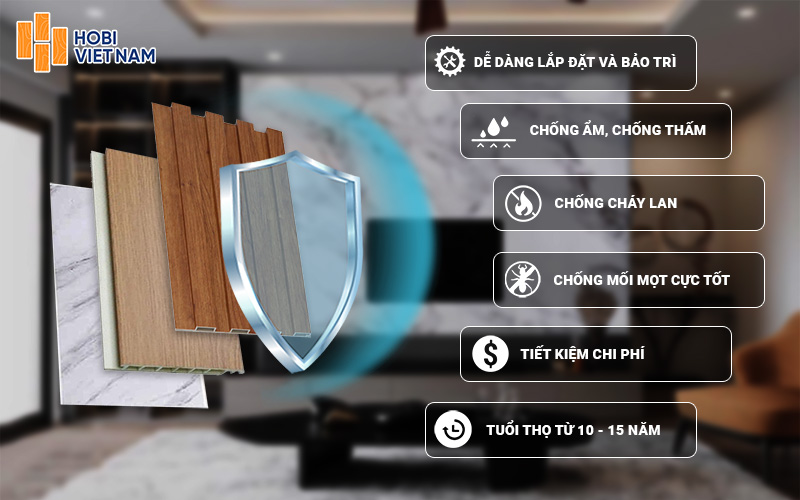 Lý do tấm nhựa ốp tường ngày càng được ưa chuộng
