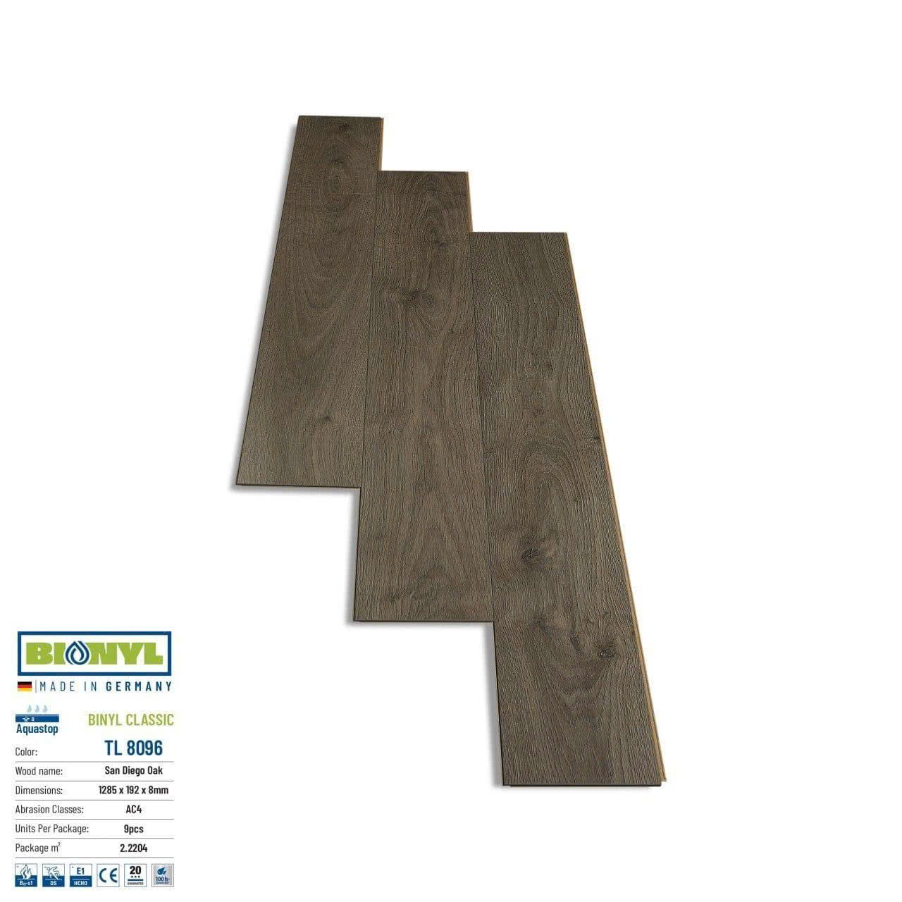 Sàn gỗ Binyl Classic 8mm nhập khẩu Đức - Hobi Việt Nam